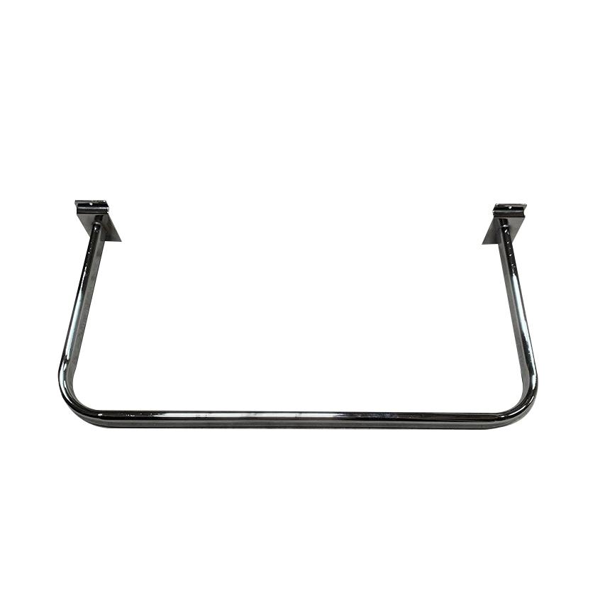 Chrome D-Rail Display Arm for Slatwall – Fashion Fixture