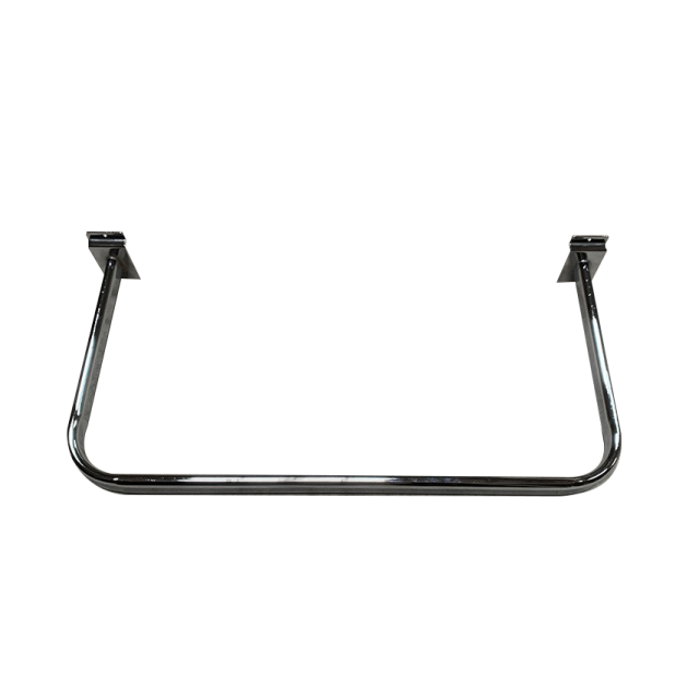 Chrome D-Rail Display Arm for Slatwall – Fashion Fixture