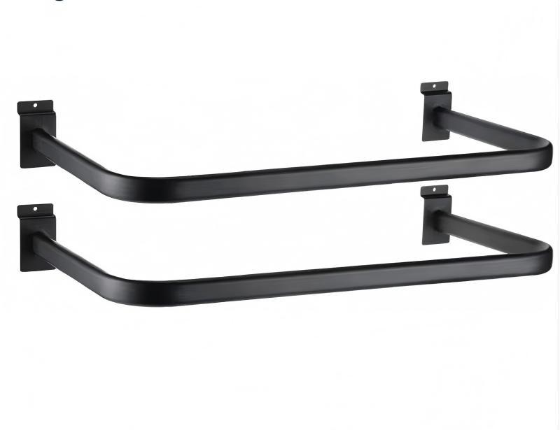 Chrome D-Rail Display Arm for Slatwall – Fashion Fixture