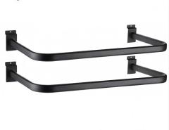 Chrome D-Rail Display Arm for Slatwall – Fashion Fixture