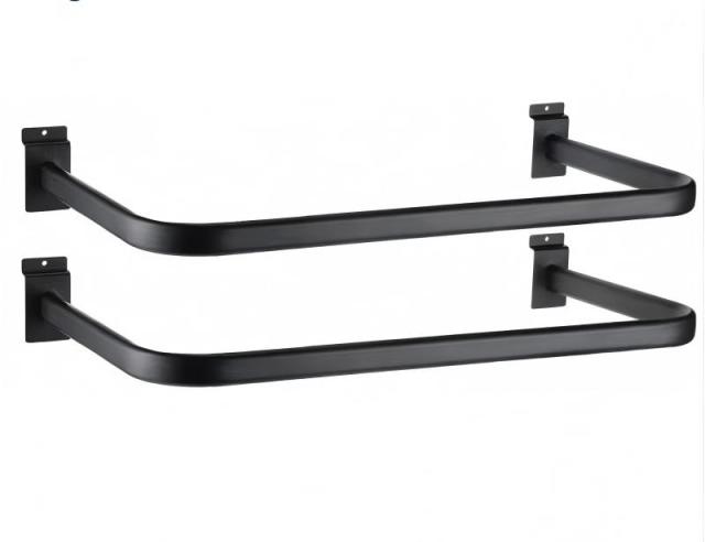 Chrome D-Rail Display Arm for Slatwall – Fashion Fixture