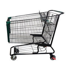 260L Metal Shopping Trolley
