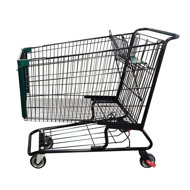 260L Metal Shopping Trolley