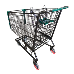 260L Metal Shopping Trolley