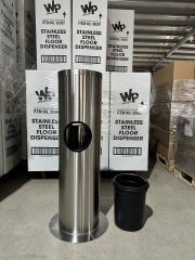 Stainless Steel Sanitizing Wipe Dispenser
