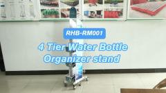 4 Tier Water Bottle Organizer Stand