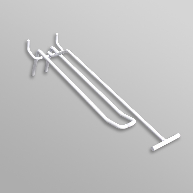 Metal Hook with price tag for Pegboard