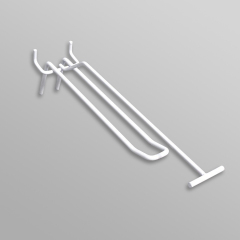 Metal Hook with price tag for Pegboard
