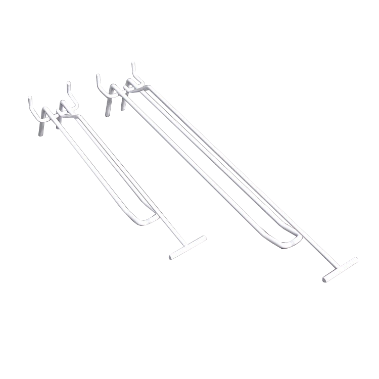 Metal Hook with price tag for Pegboard