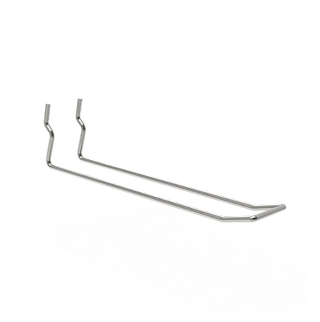 Metal Wire Double Prong Pegboard Display Hooks