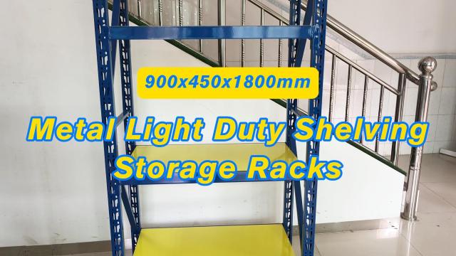 Metal Light Duty Shelving Storage Racks 900x450x1800mm