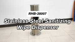 Stainless Steel Sanitizing Wipe Dispenser