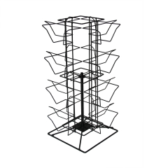 Rotating Counter Top Greeting Card Display Stand – 16 Pockets