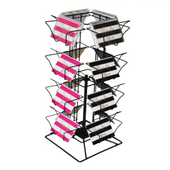 Rotating Counter Top Greeting Card Display Stand – 16 Pockets