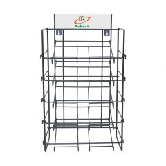 5-Shelf Fold-up Retail Wire Counter Top Display Rack