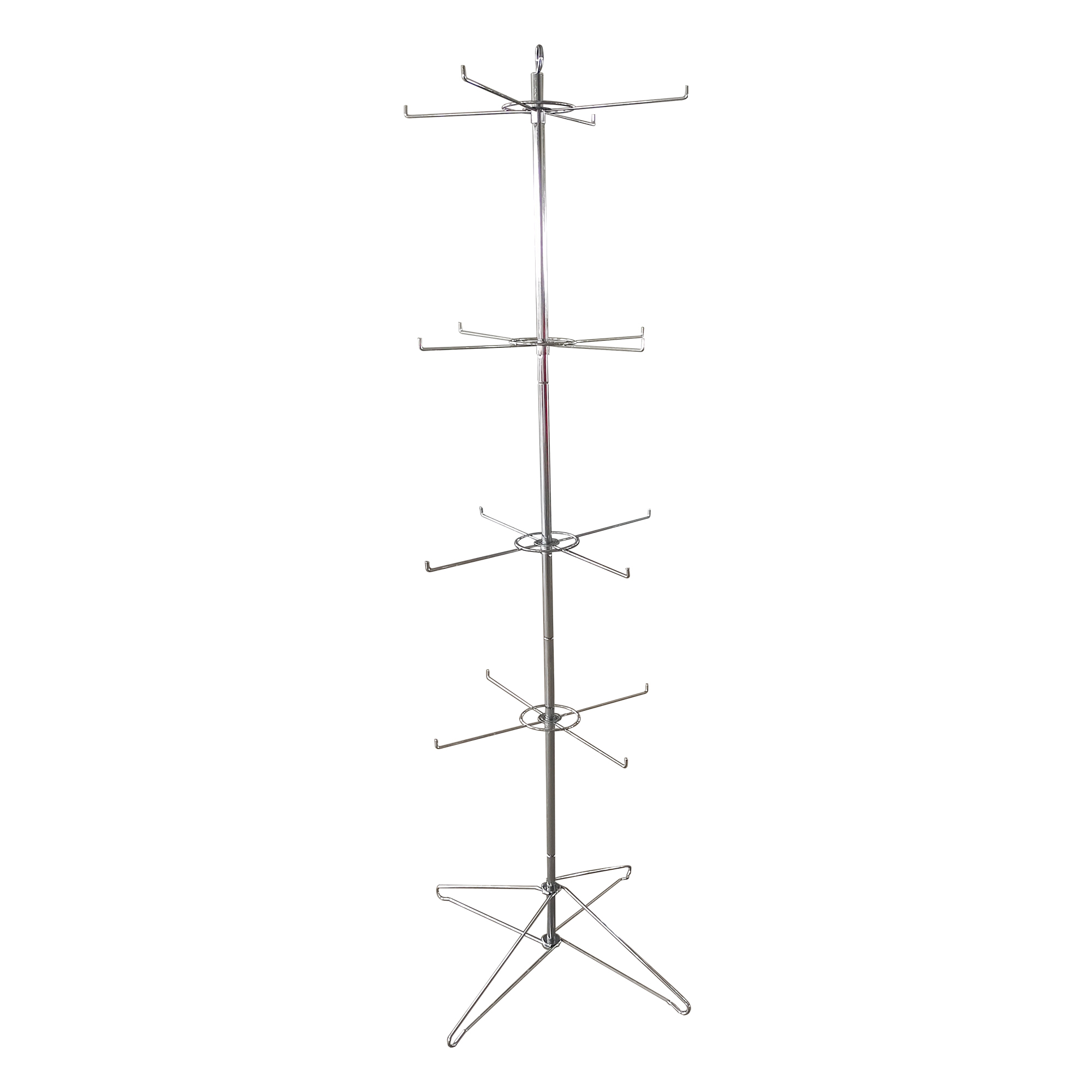 Retail Wire Floor Rotating Spinning Display Rack|Hook Display Rack