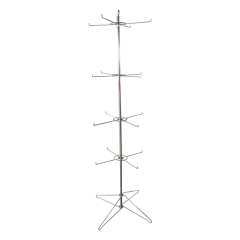 Retail Wire Floor Rotating Spinning Display Rack|Hook Display Rack
