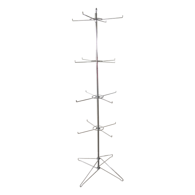 Retail Wire Floor Rotating Spinning Display Rack|Hook Display Rack
