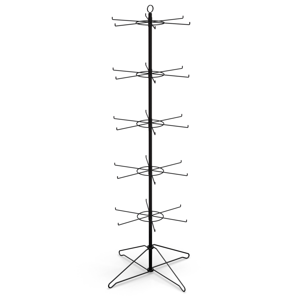 Retail Wire Floor Rotating Spinning Display Rack|Hook Display Rack