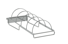 Supermarket Grocery Store Dishes Shelf Hook|Plate Holder 400,500,600 for 30x15mm bar