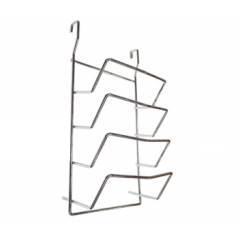 4 Layer Pot Lid Metal Hanging Holder |Pan Pot Cover Rack Kitchen Organizer