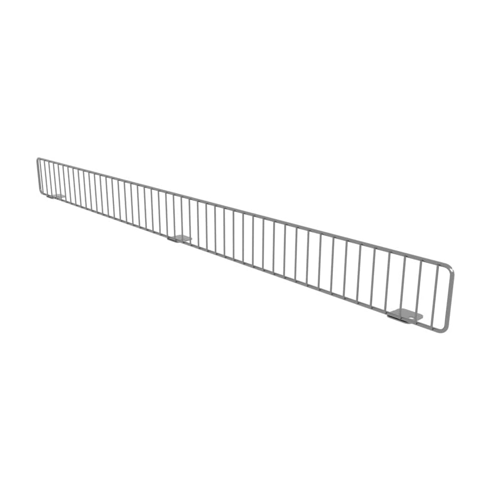 Wire shelf divider Front Fence for 36” W Gondola wire shelving