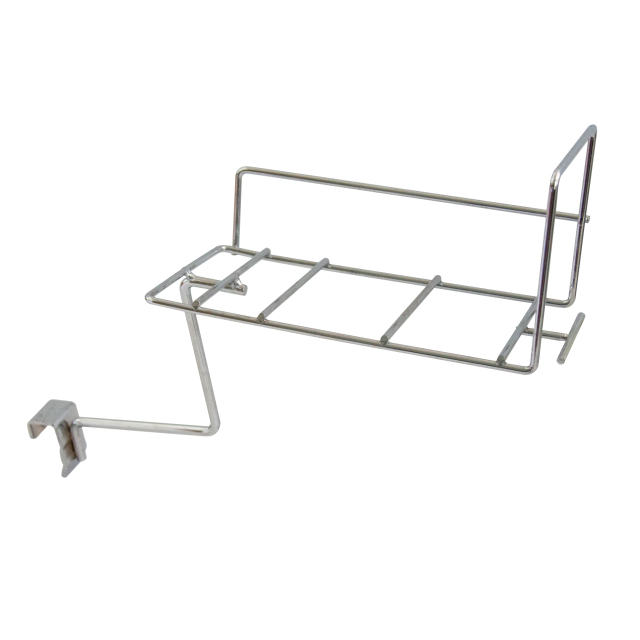 Chrome Metal Tube Shelf Hook For Supermarket Display Mixer use