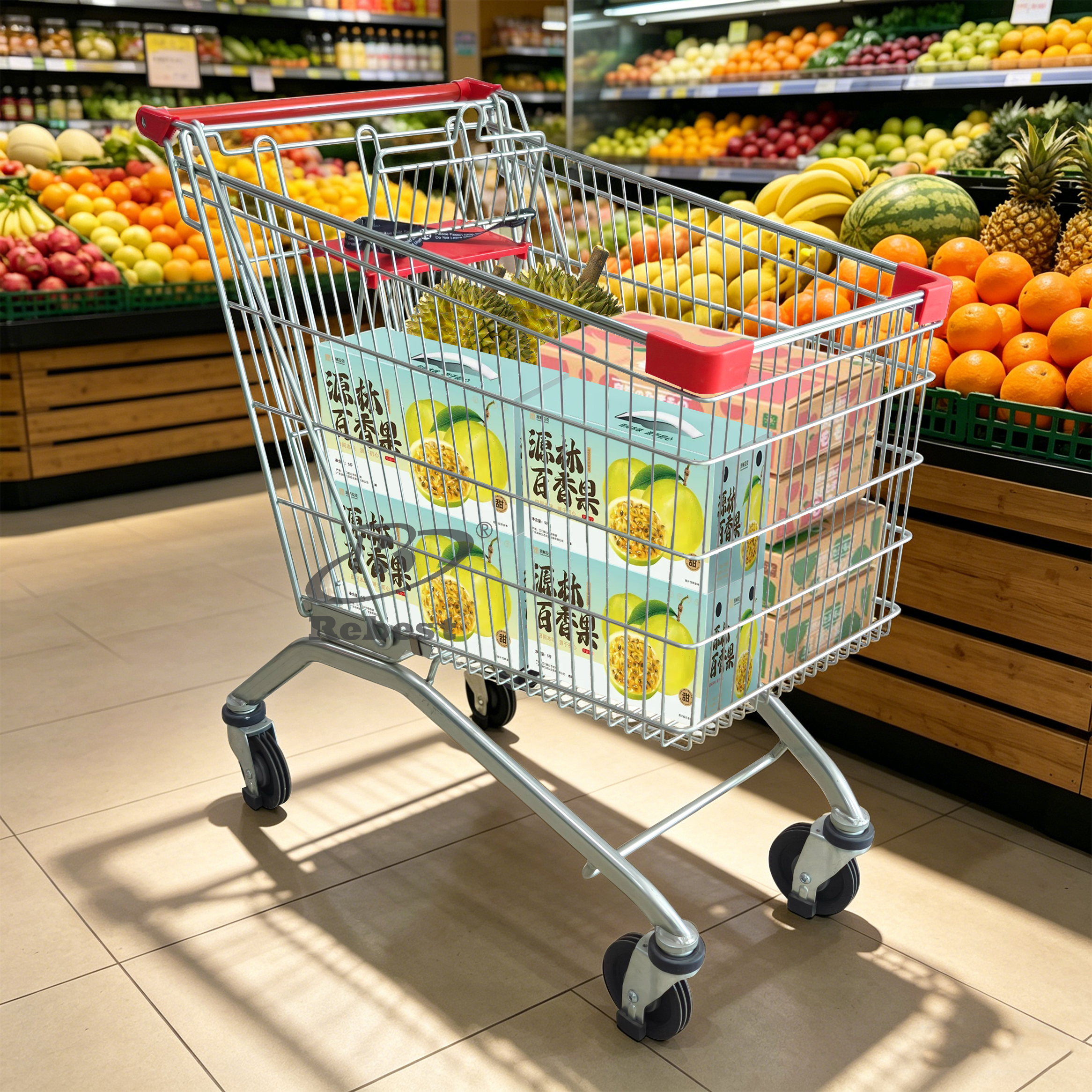 180L European Style Shopping trolley