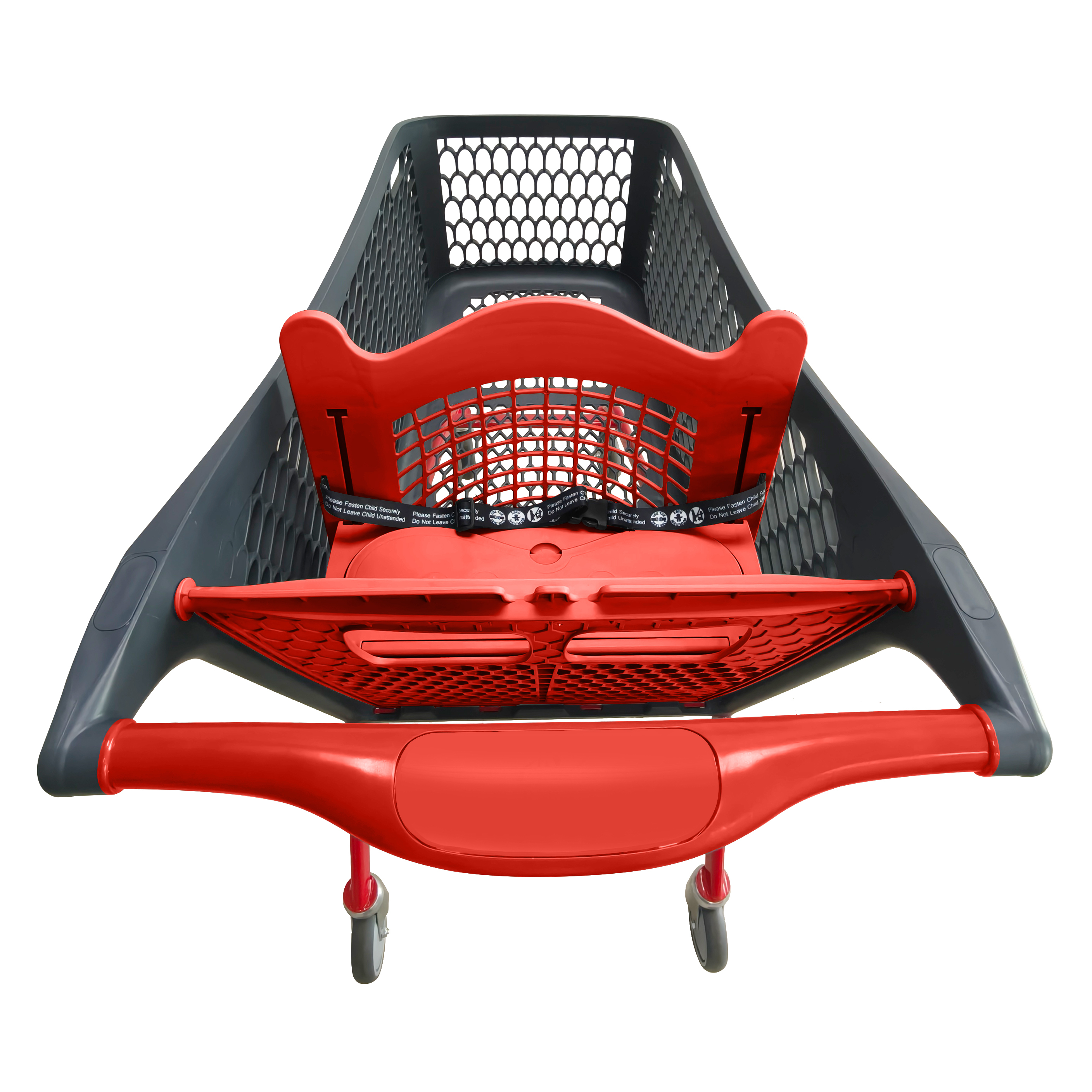180L Durable Plastic  Shopping Trolley