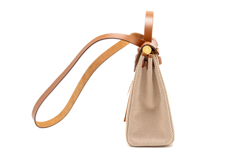 Hermes Herbag 31 Zip Bag Canvas