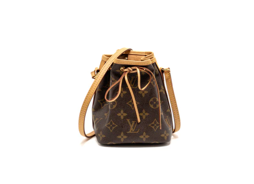 Louis Vuitton Nano Noe Monogram Canvas GHW