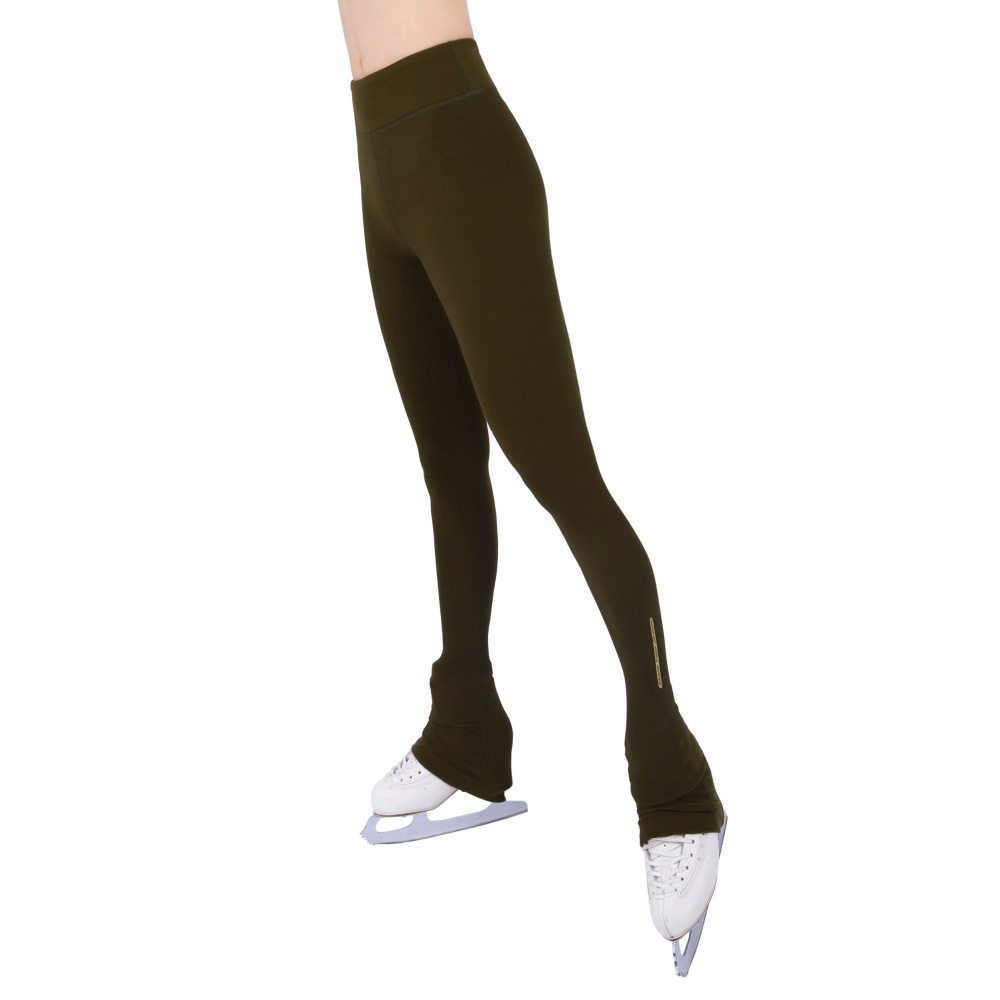 Fleece fluffy skating legging