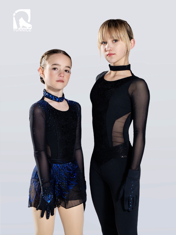 skyrockety Lace Training Suit Dance Dress
