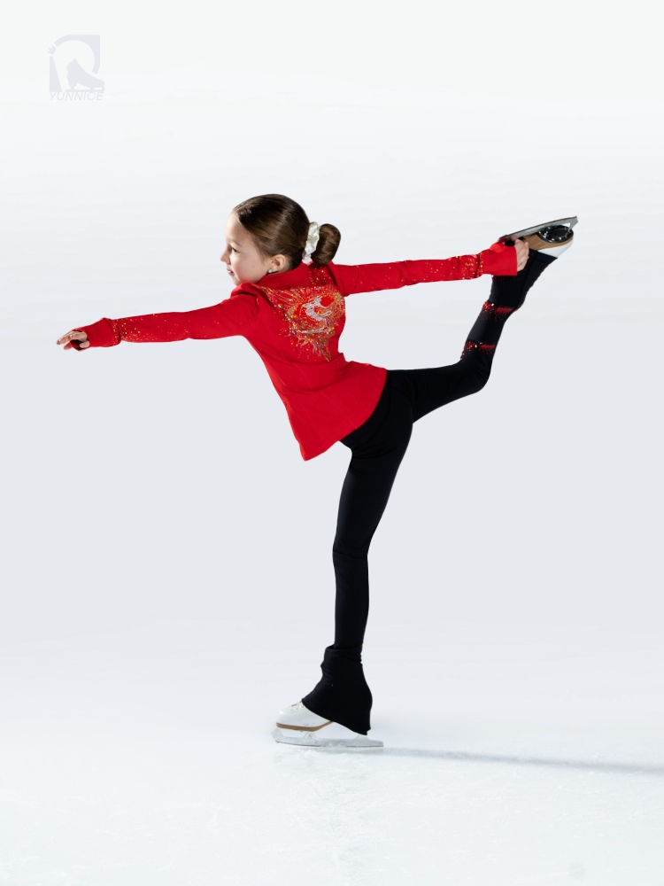 Lycra Fleece Skating Legging （Crystal）
