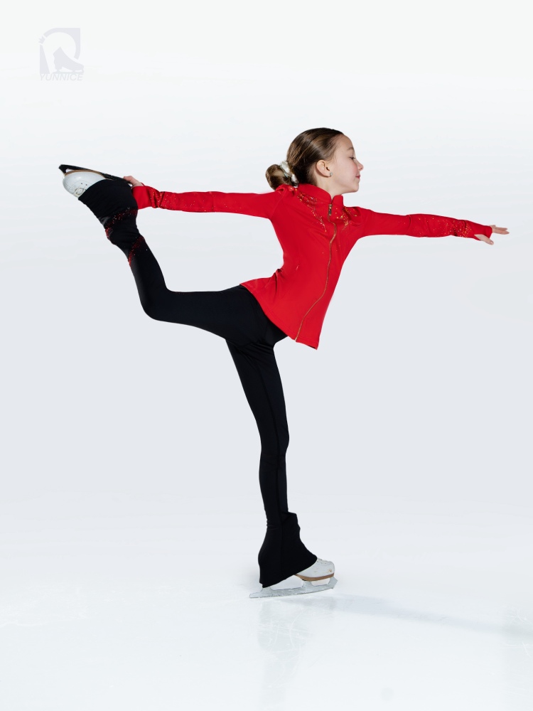 Lycra Fleece Skating Legging （Crystal）