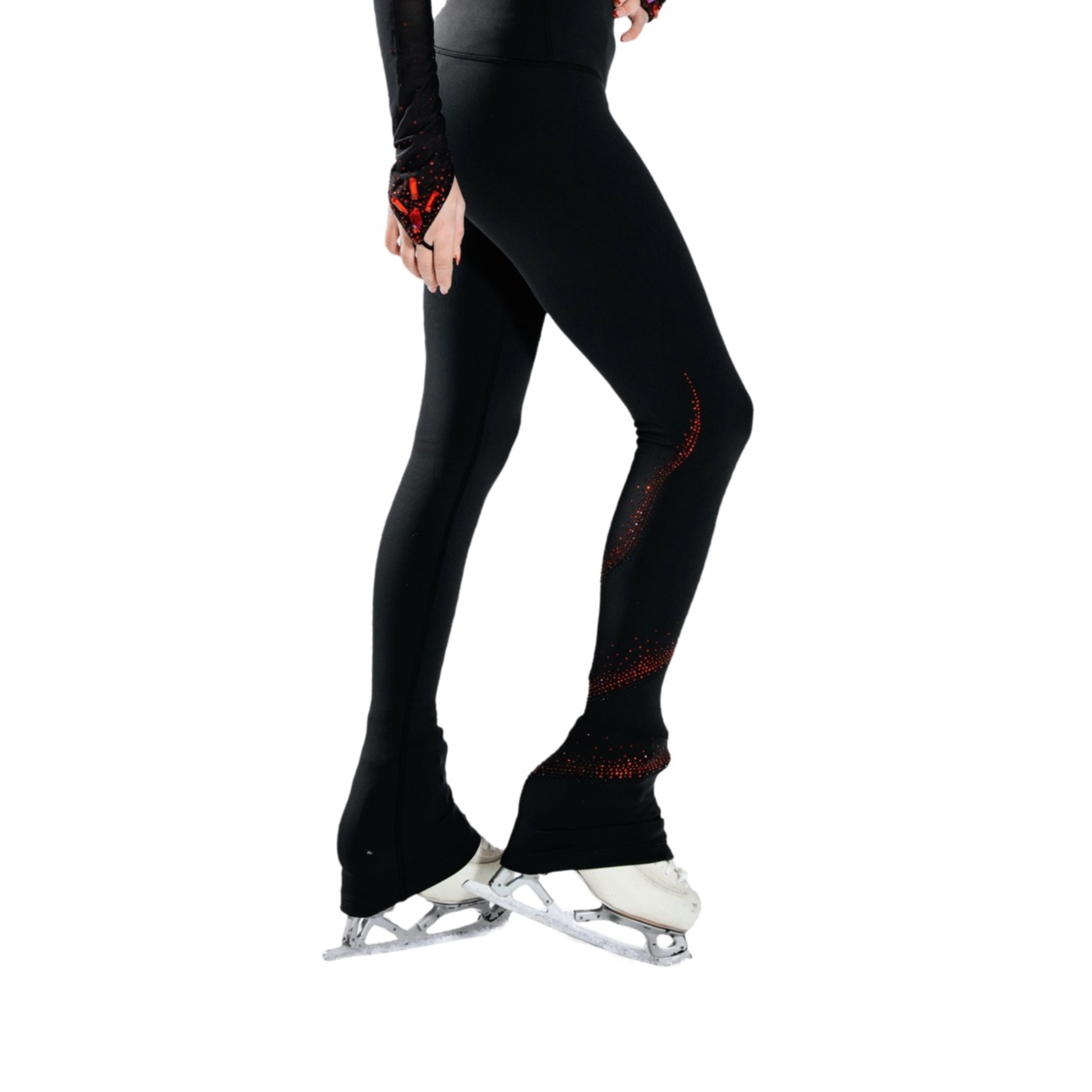 Lycra Fleece Skating Legging （Crystal）