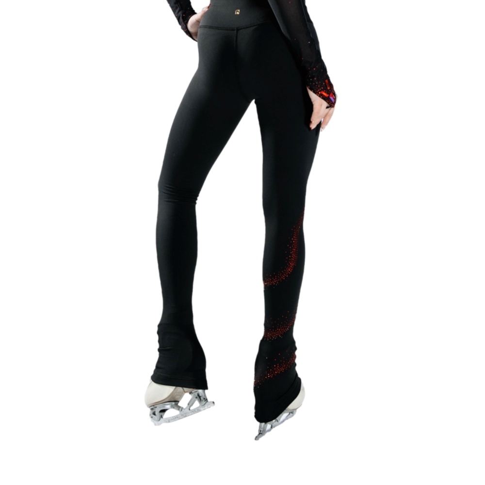 Lycra Fleece Skating Legging （Crystal）
