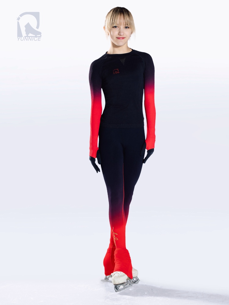 Lycra One- Piece Knit Training Legging