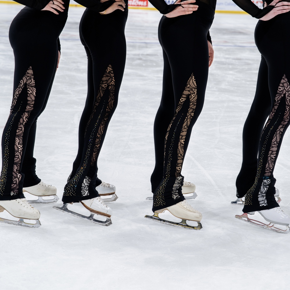 「Roses de Versailles」 Lace Skating Legging