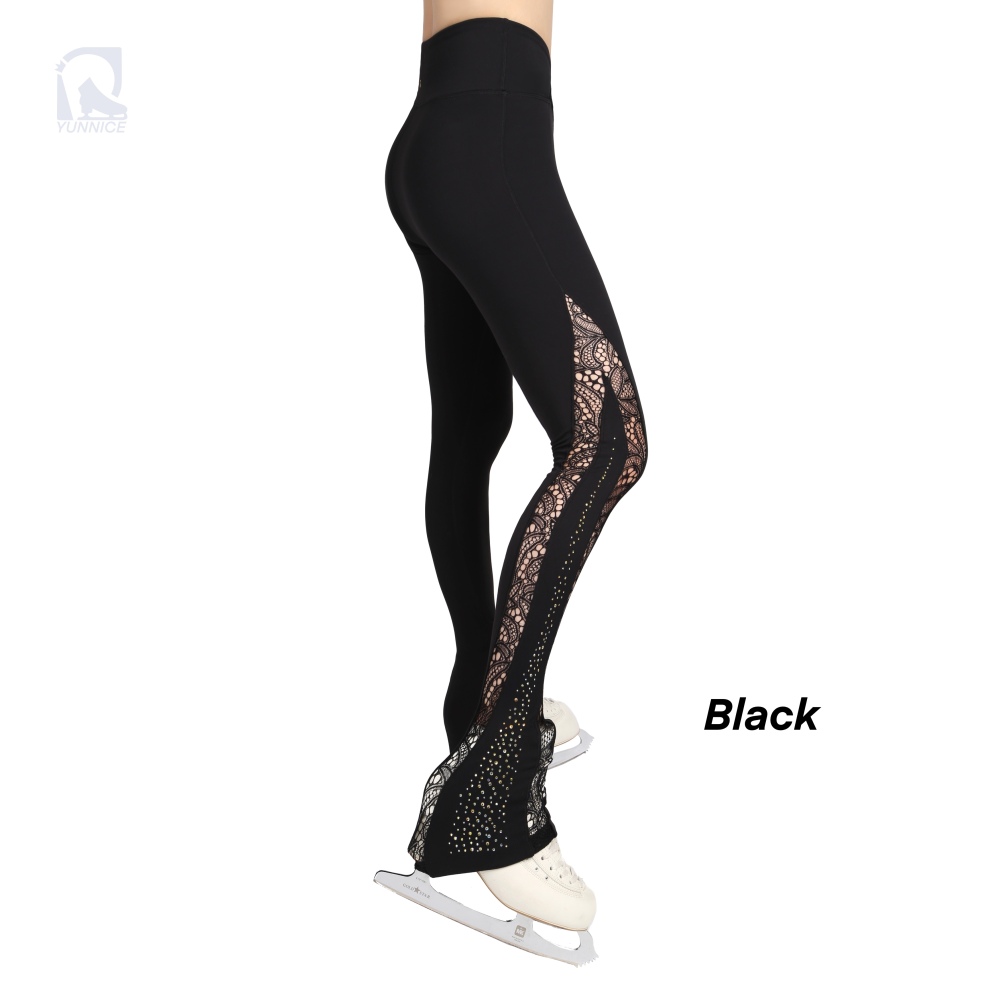 「Roses de Versailles」 Lace Skating Legging