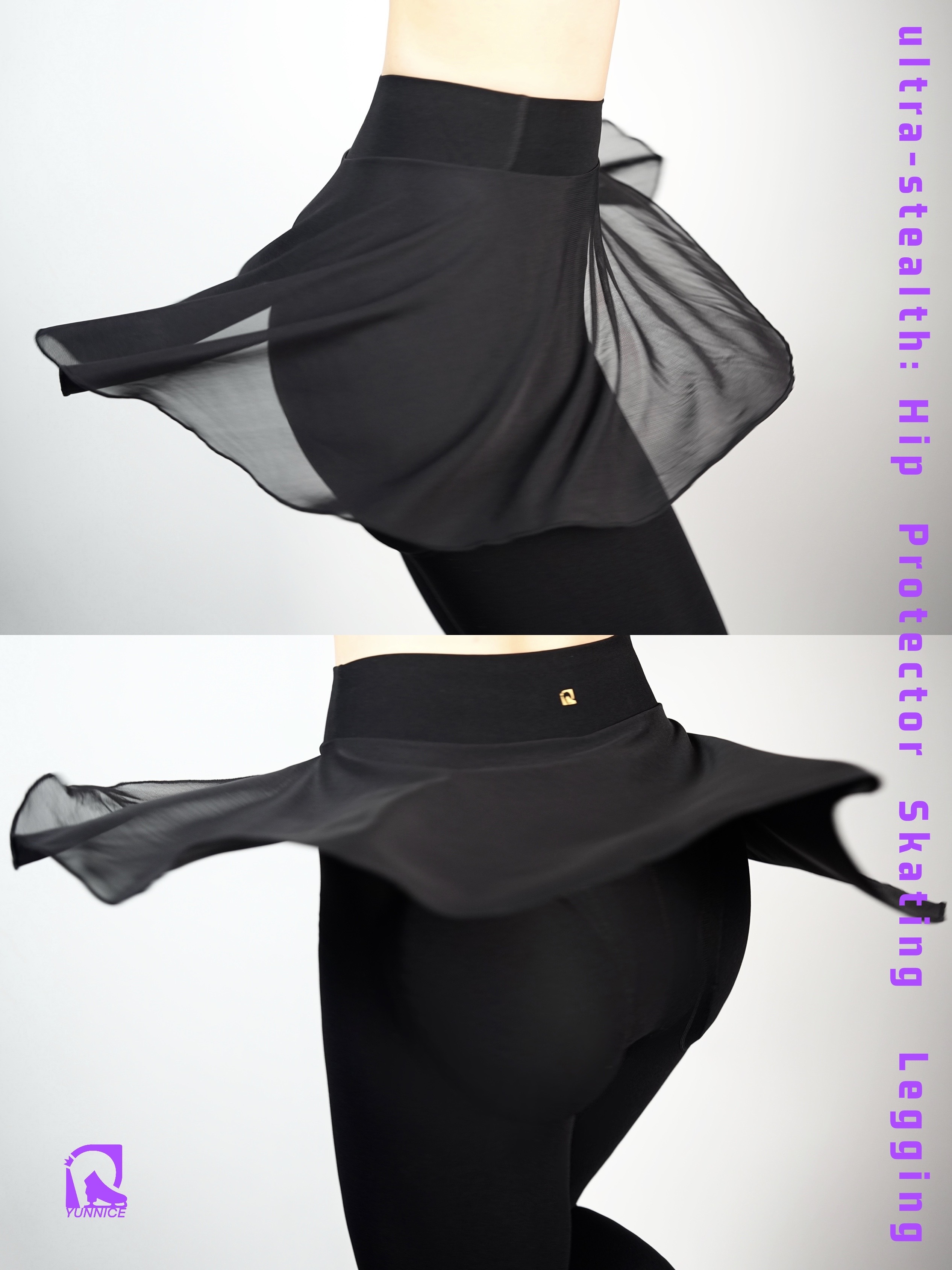 Ultra-stealth：Hip Protector Skating Legging（Lycra）