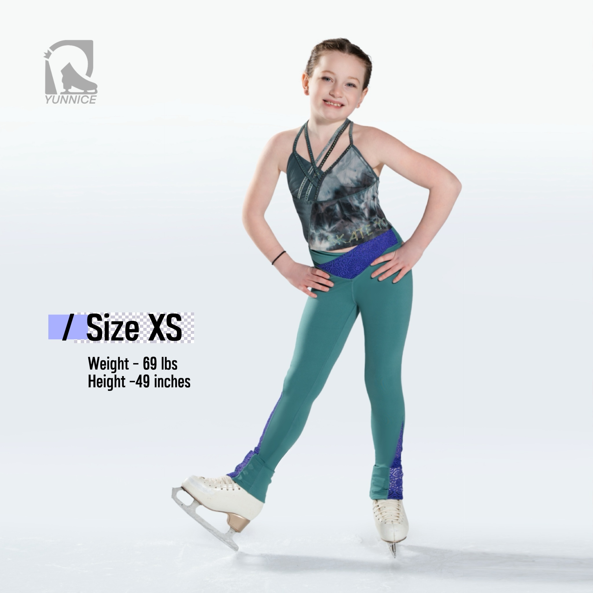「Tie-dye Matcha」Training Fleece Sports Vest