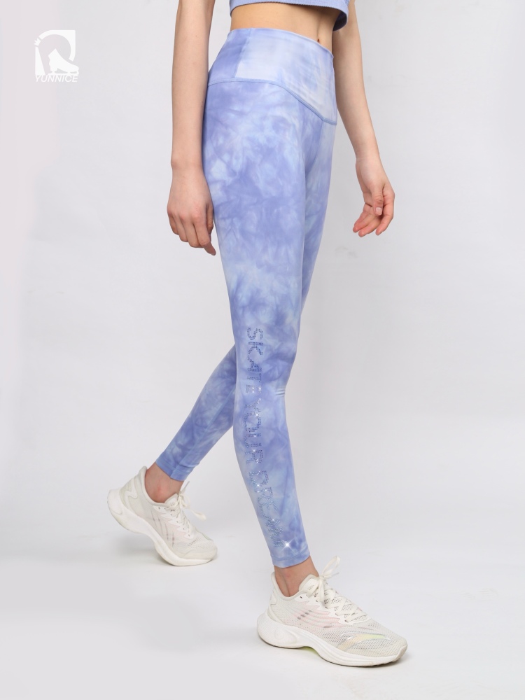 Ground Training Pants（White Blue-Crystal）