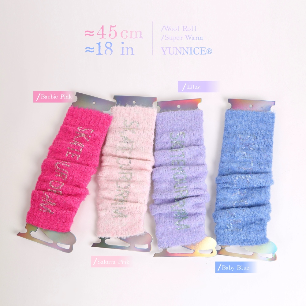 Rolled Fleece Leg Warmers （Length≈18in）