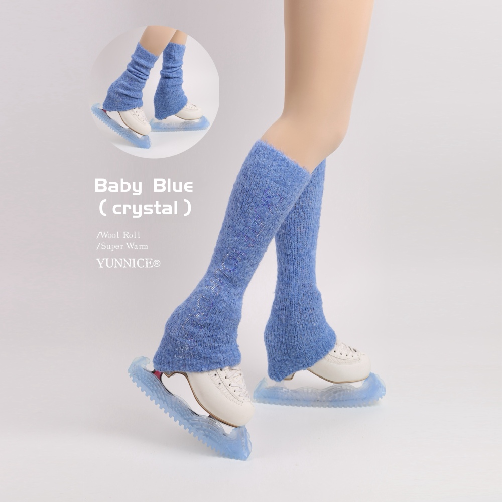 Rolled Fleece Leg Warmers （Length≈18in）