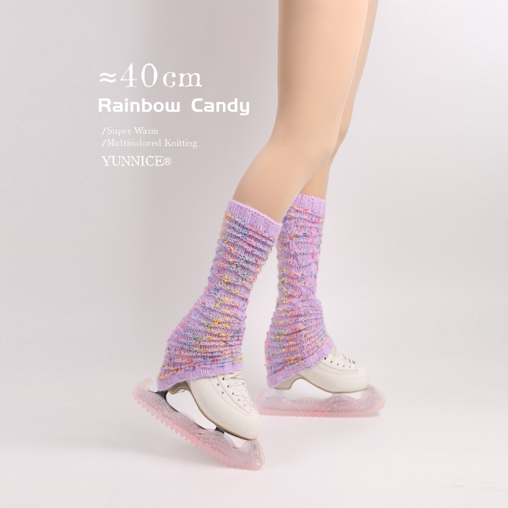 Rolled Fleece Leg Warmers （Length≈18in）