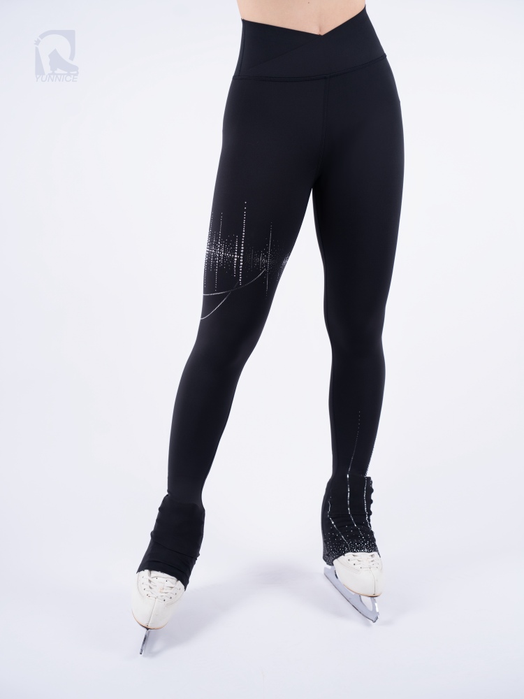 Lycra® Punk Style “V”-waist Legging
