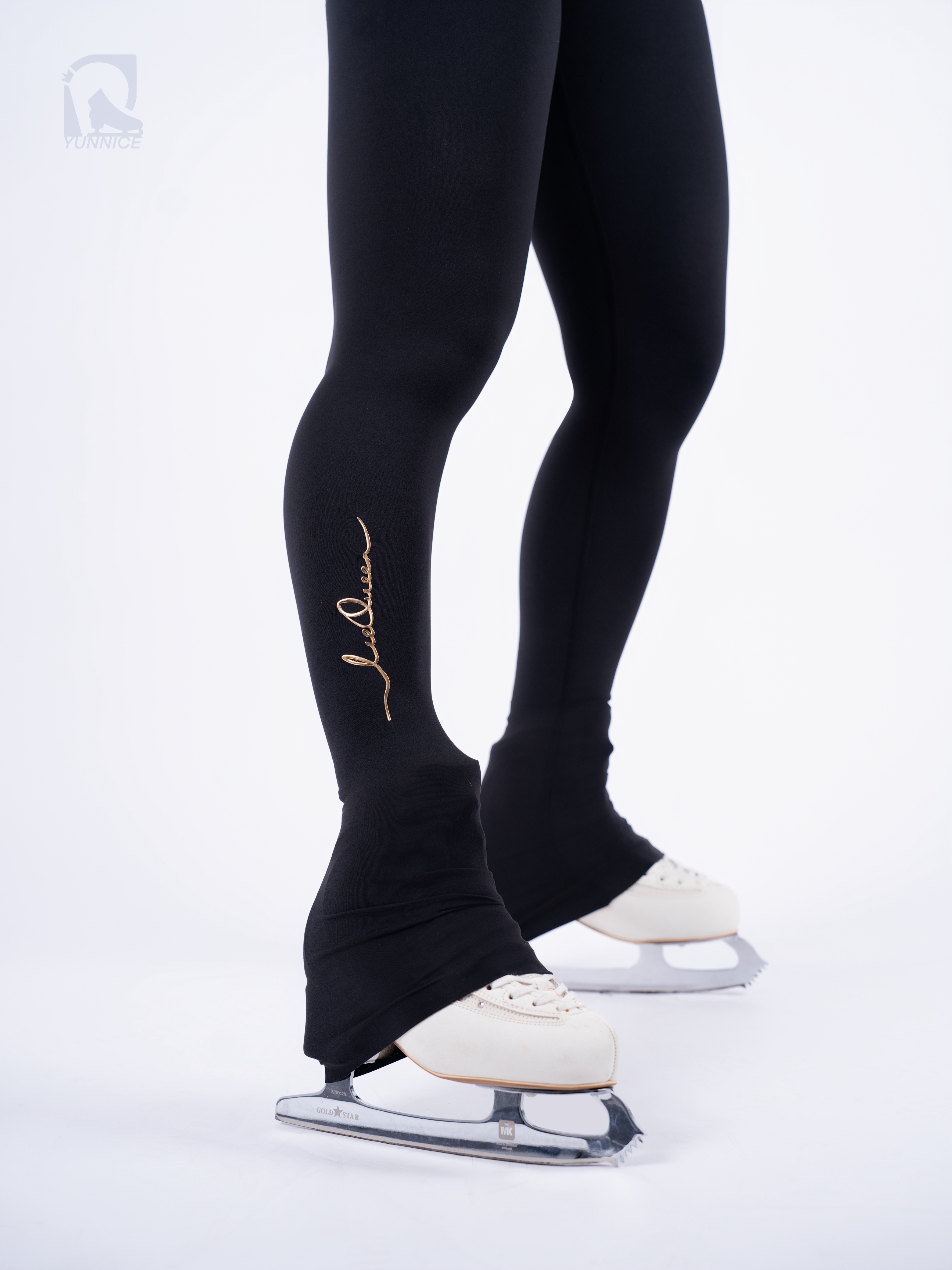 Lycra® Punk Style “V”-waist Legging