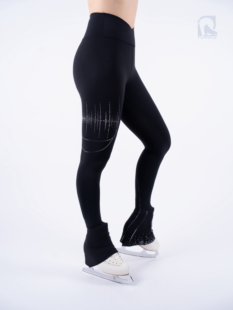 Lycra® Punk Style “V”-waist Legging