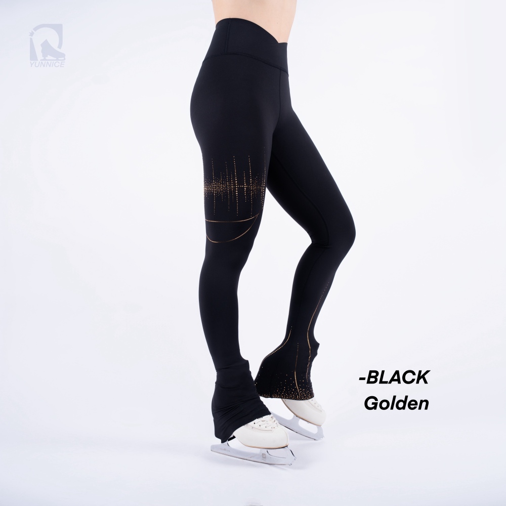 Lycra® Punk Style “V”-waist Legging